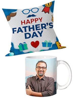 Personalised Cushion & Mug Combo